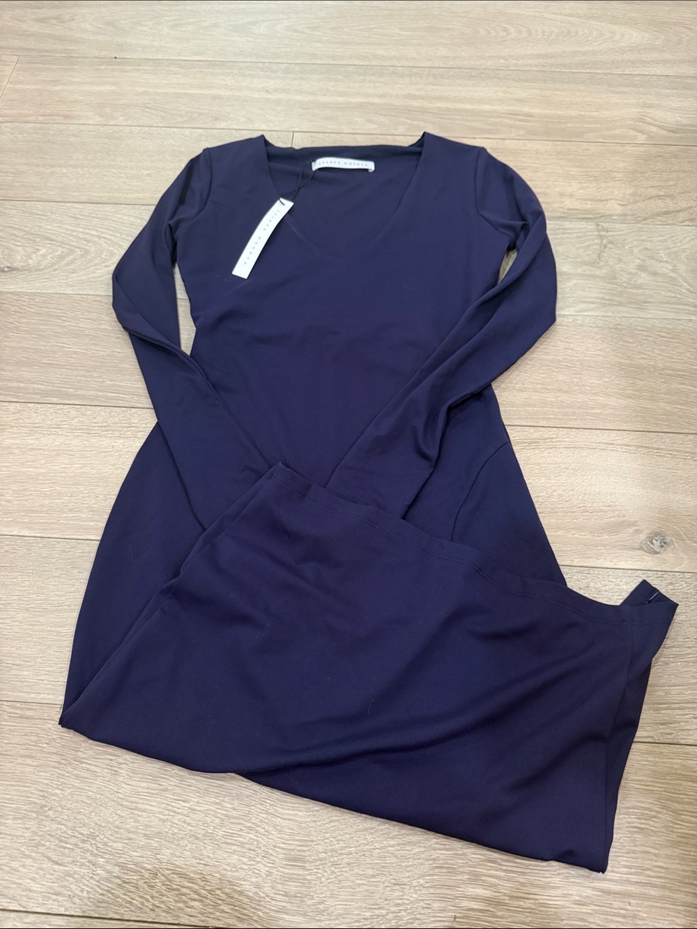 NWT Susana Monaco long sleeve midi dress